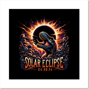 Solar Eclipsed Dino Posters and Art